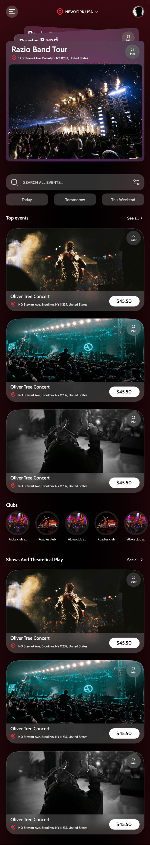 Event Booking App